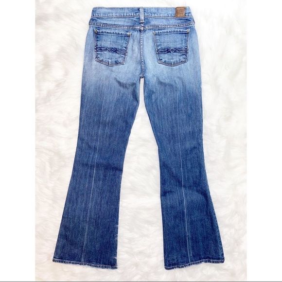Lucky Brand Distressed Zoe Bootcut Blue Jeans 6 28 - Picture 4 of 10